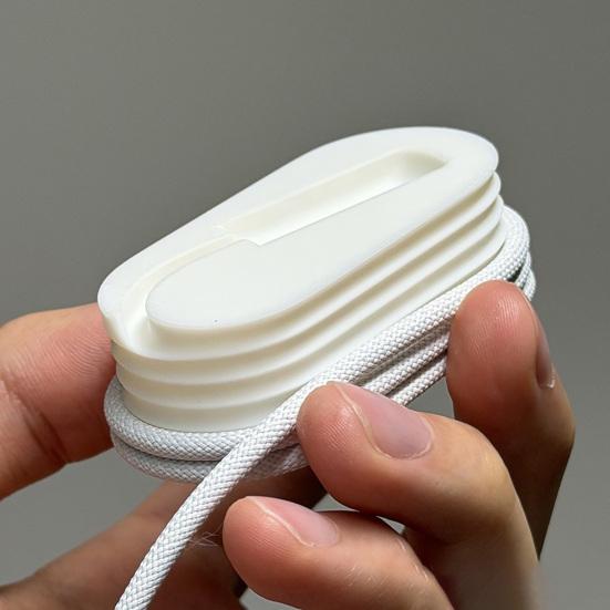 Data Cable Storage Box, with Layered Design, Compact Portable 3D Printed Cable Wrapper, for Charging Data Lines