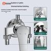 LINGJULI Brass Exposed Shower Mixer Faucet