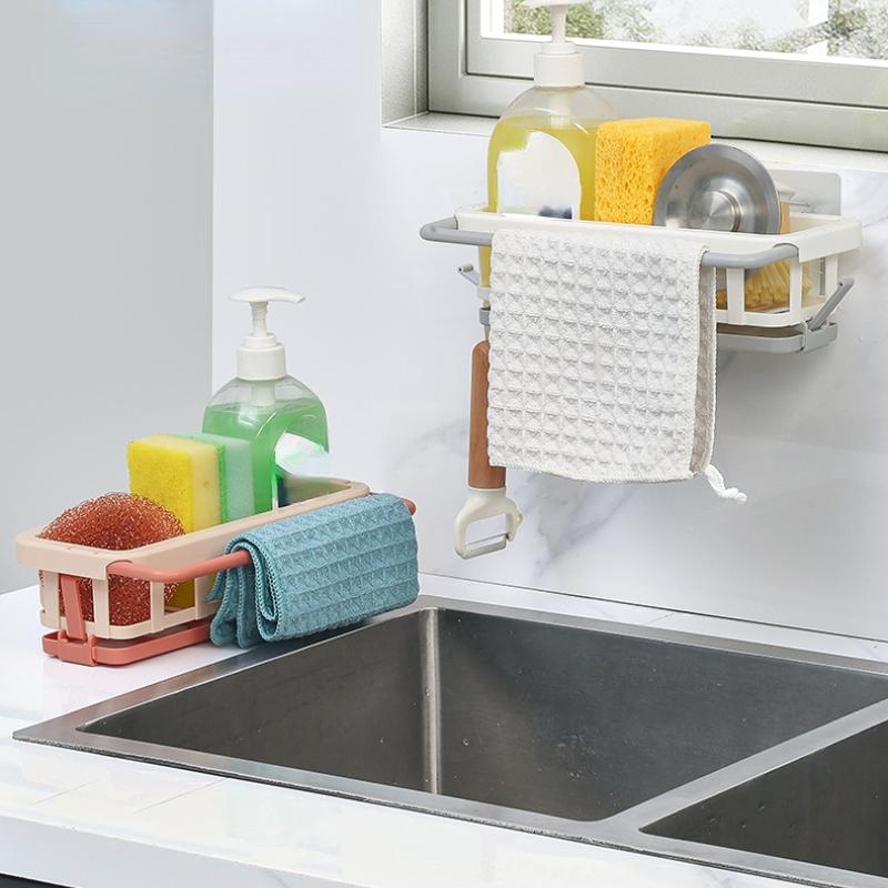 Kitchen Rag Rack Cheap Drain Basket Sink Telescopic Rag Rack Kitchen Storage Rack Free ...