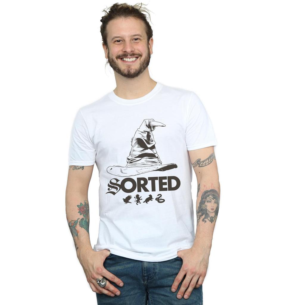 HARRY POTTER Mens Sorting Hat T-Shirt