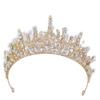 Elegant Rhinestone Crown Tiara for Bridal Wedding or Birthday