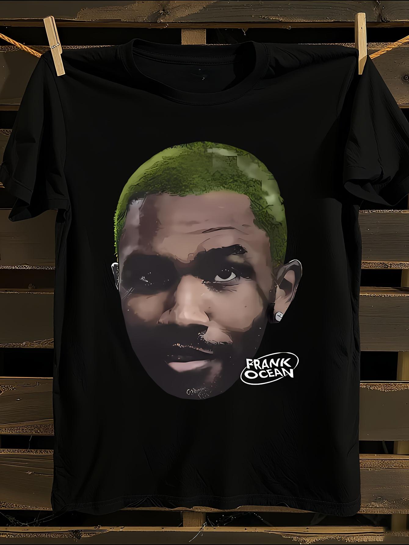 Frank Ocean Signature Iconic Face Autograph Print Oversiz... S