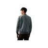 Calvin Klein Solid Color Logo Embroidered Square Label Baseball Collar Zip Jacket Men Jackets Gray Green J323578-1