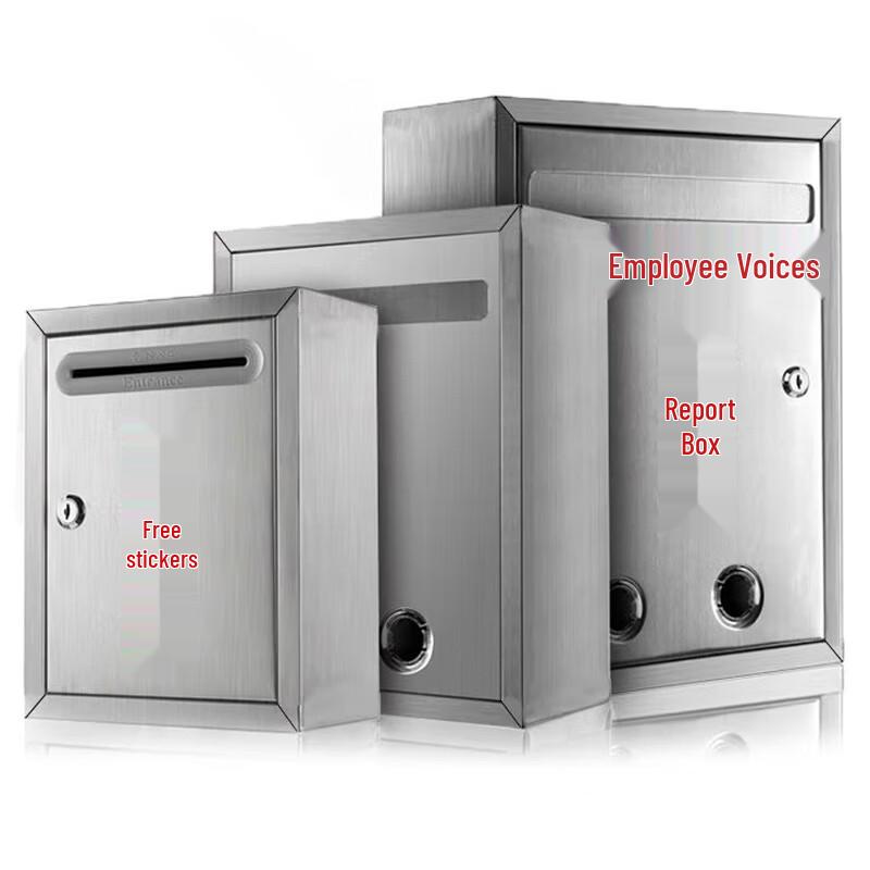 Waterproof Stainless Steel Suggestion Box