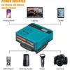 120W Lithium Battery Inverter DC 18-21V to AC 220V Electric Tool Power Inverter Compatible with Makita Brand for Power Tools