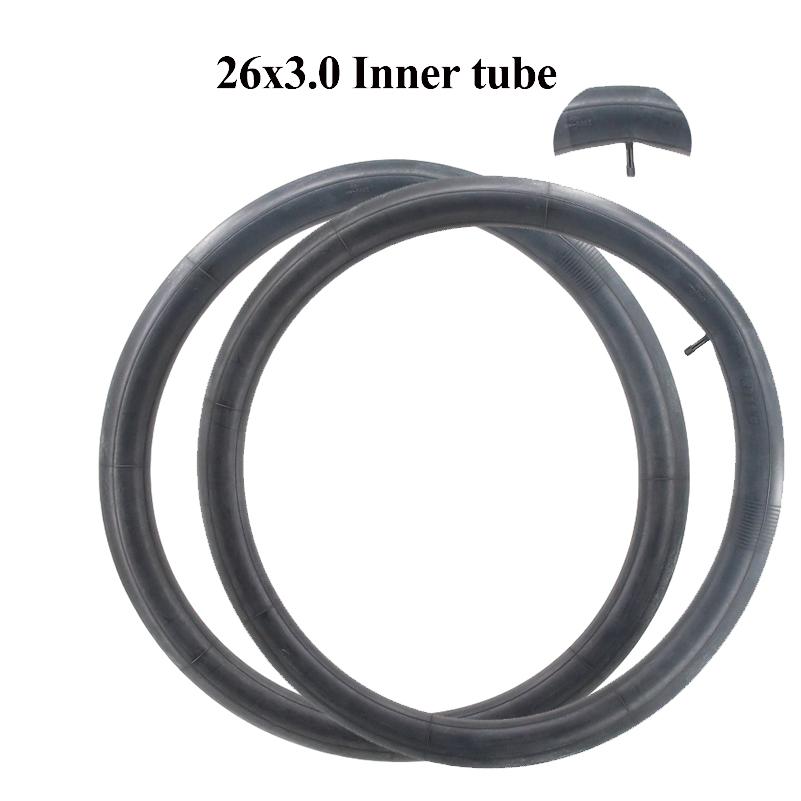 NEW  Bike Inner Tube 26inch 26x3.0 Wided Butyl Rubber Spare Tube For Snowmobiles Bicycles Replacement Inner Tube Cycling Parts