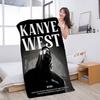 1PC K-Kanye W-West Y-Ye Rapper Microfiber Beach Towel Absorbent Quick Dry Soft Yoga Swimming Resort Mountain Climbing Towel