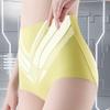 Tighten The Abdomen Underpanties Large Size Triangular Panties Traceless Briefs Butt Lift Woman Body Shaping High Waist Lingerie