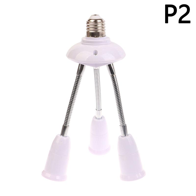 

Регулируемый белый E27 цоколь разветвитель светодиодных лампочек держатель конвертер с удлинительным шлангом 3 4 5-канальный адаптер