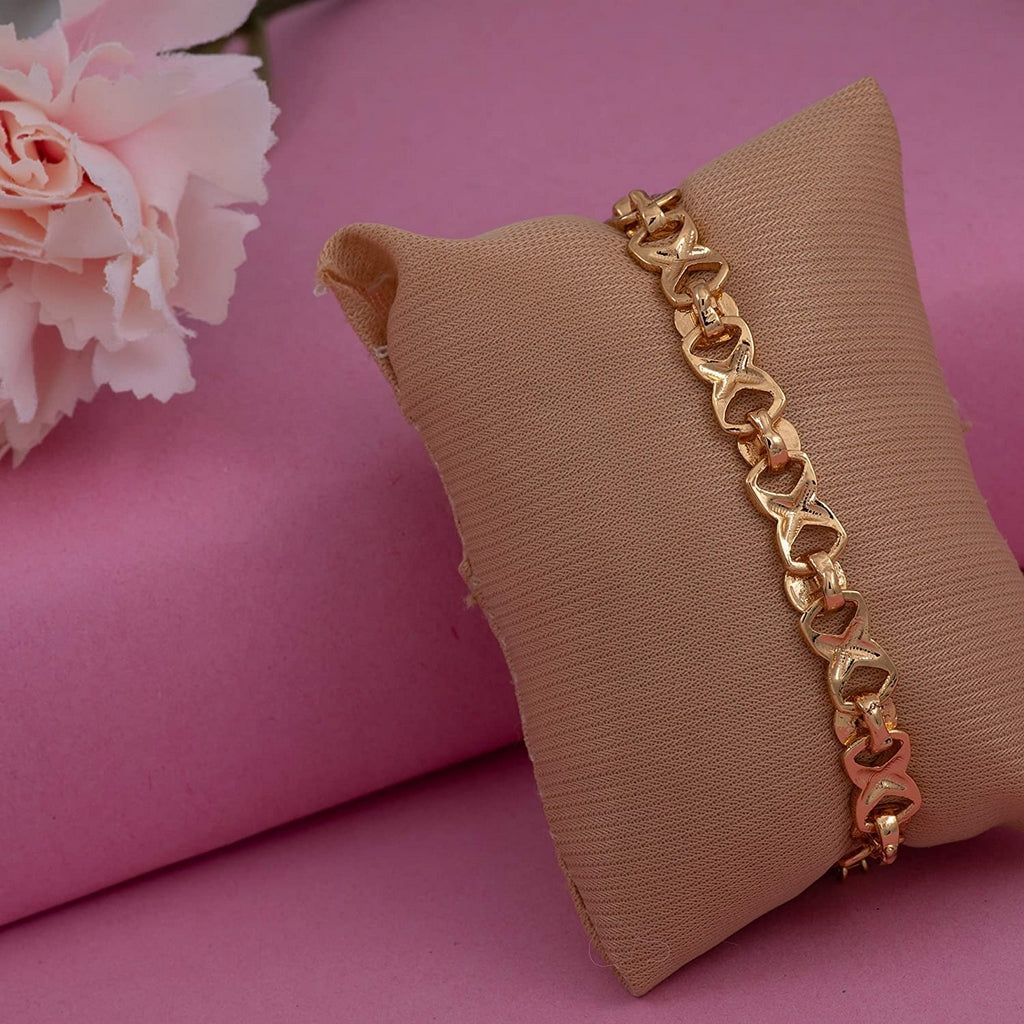 Stilvolles Damenarmband Estele Gold Toned XOXO
