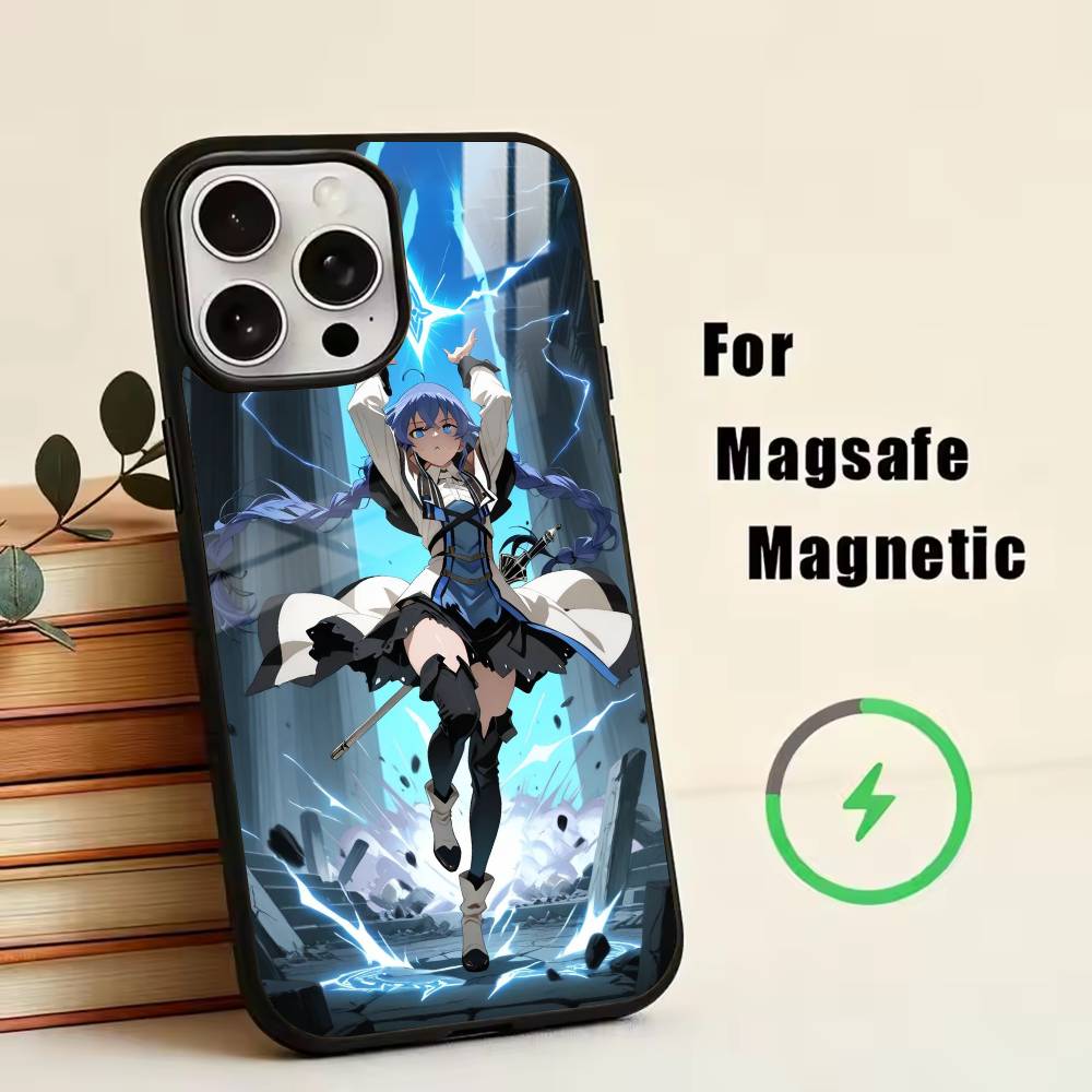 Mushoku Tensei-RG-RM  Phone Case For iPhone17,16,15,14,13,12,11 Plus,Pro Magnetic with Magsafe Wireless Charging