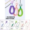 Dog Leash Nylon Rope With Silicone Bubble Handle For Small Dogs Pet Travel Accessories