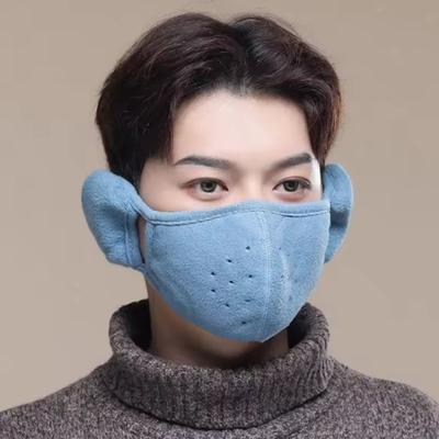 1pc-Winter Earmuffs with Windproof Masks Suitable for Both Men and Women, Warm and Breathable Masks for Outdoor Activities