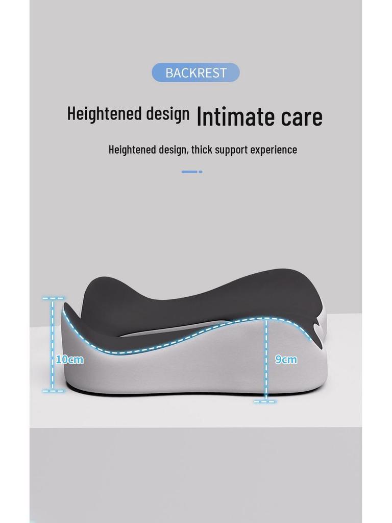 Pernă de Scaun din Spumă cu Memorie pentru Statul Lung pe Scaun – Suport Respirabil pentru Mașină, Birou, Sarcină și Studenți.