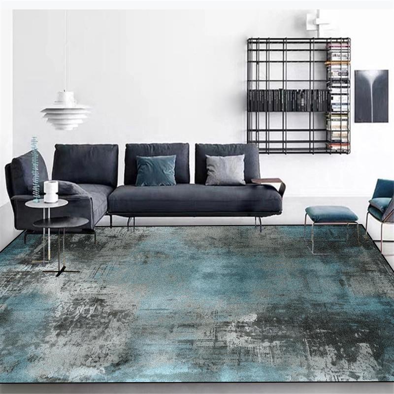 Nordic Abstract Carpet Living Room Decor Golden Rug for Bedroom 200x300 Lounge Coffee Tables Mat Anti Slip Washable Entrance Mat