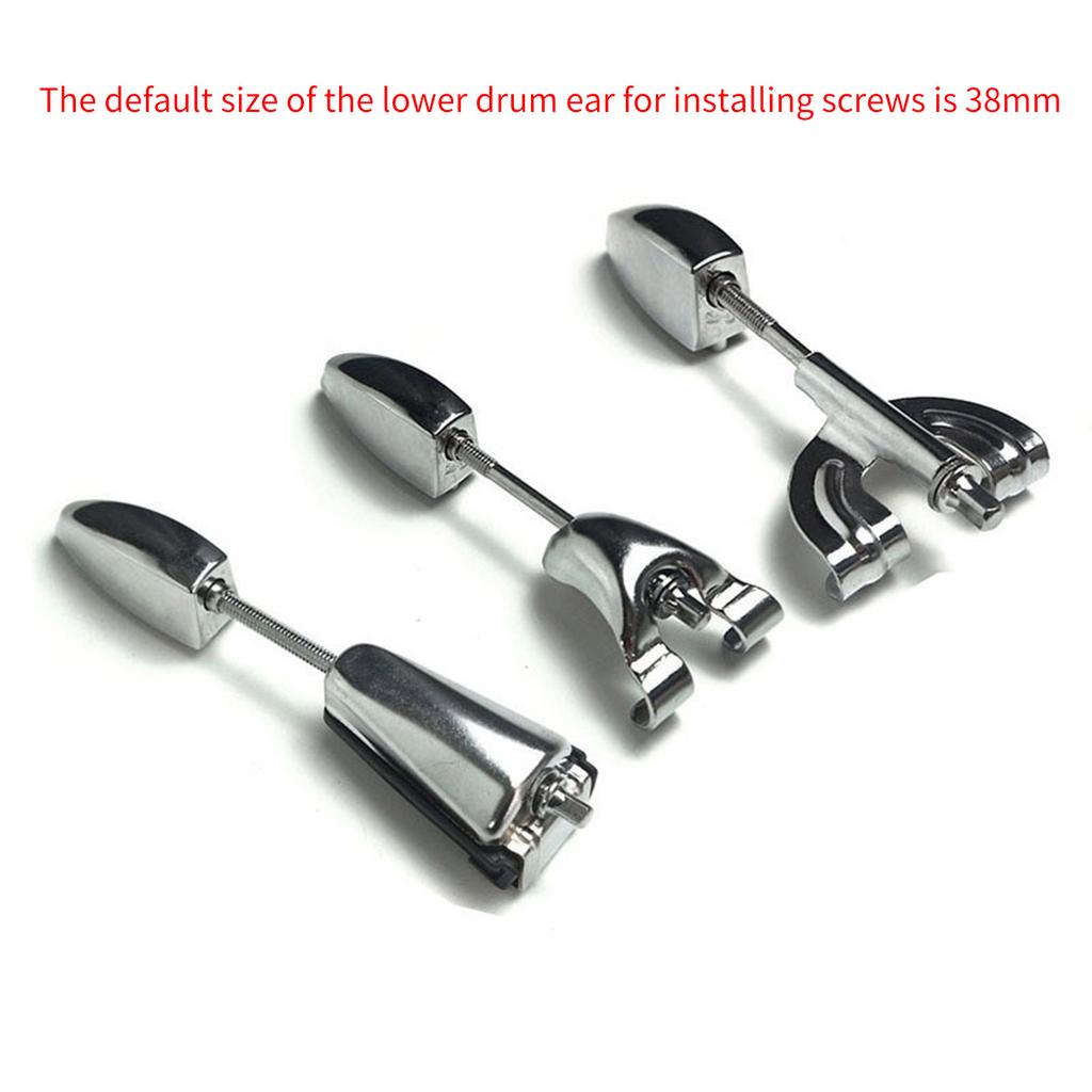Snare Drum Klauenhaken Einzelne Ösen Feste Trommelösen Klauenhaken Metall Trommelklauenhaken Snare Drum Teile für Anfänger