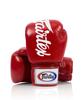 Fairtex Echte Leder Boxhandschuhe BGV19 Rot 12oz