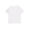 Nike Casual Sport Round Neck Flame Red Lips Short Sleeve T-Shirt Women Tops White DB9819-100