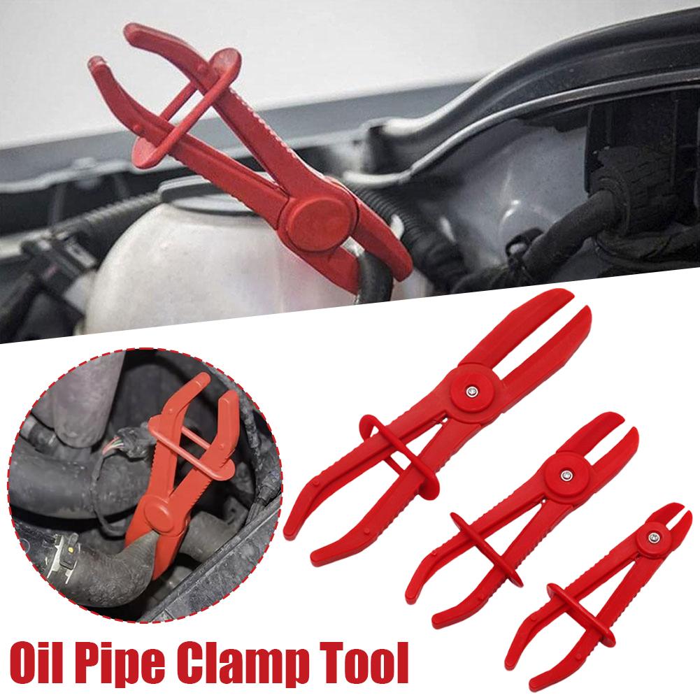 Hose Tube Clampc Pliers Tool Brake Fuel Water Line Clamp Pliers for Car Repair Hose Clamp Removal Hand Tool