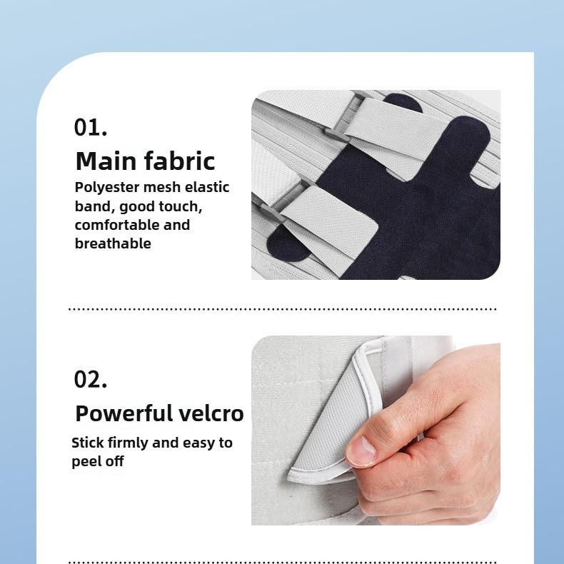 Back Brace for Lower Back Pain Men & Women: Adjustable Lumbar Support Brace for Pain Relief - Breathable Waist Belt for Comfort