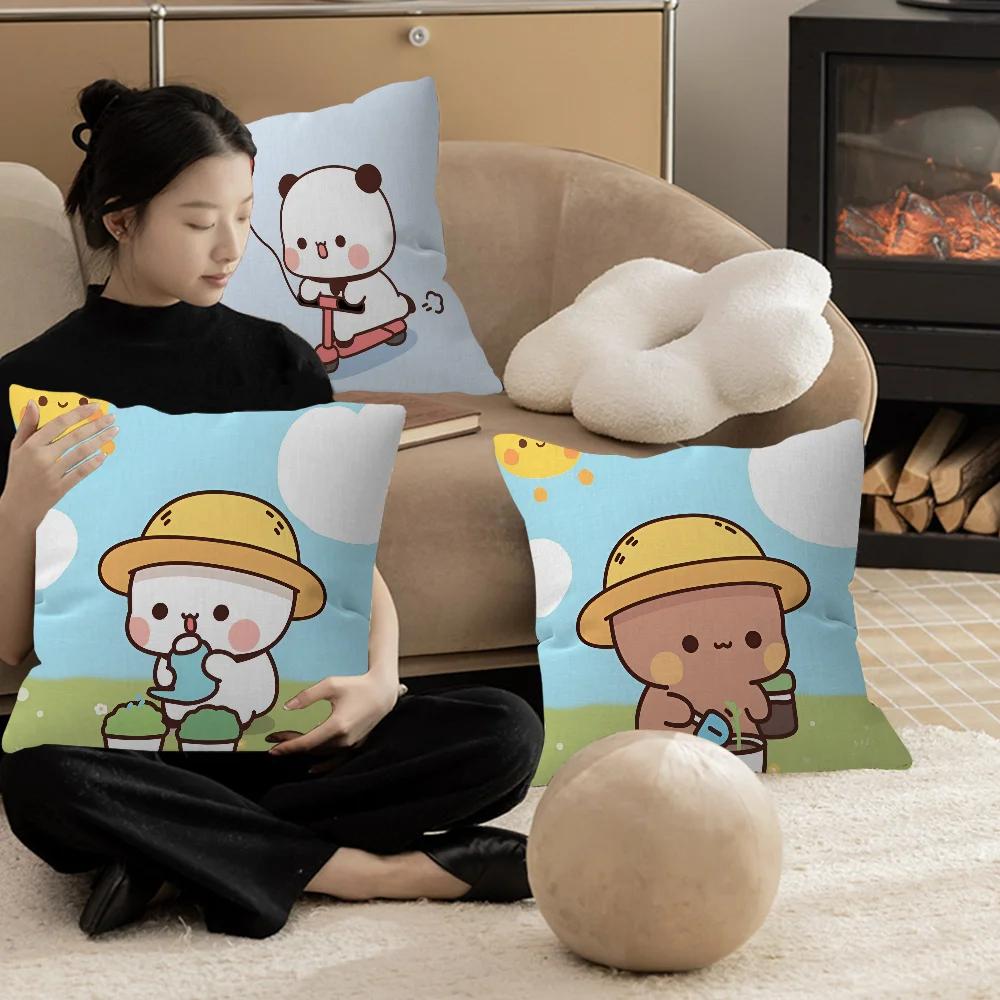Bubu Dudu Personalized Pillow Dust Cover Bedroom Kids Party Decoration Pillowcase Birthday Children Gift