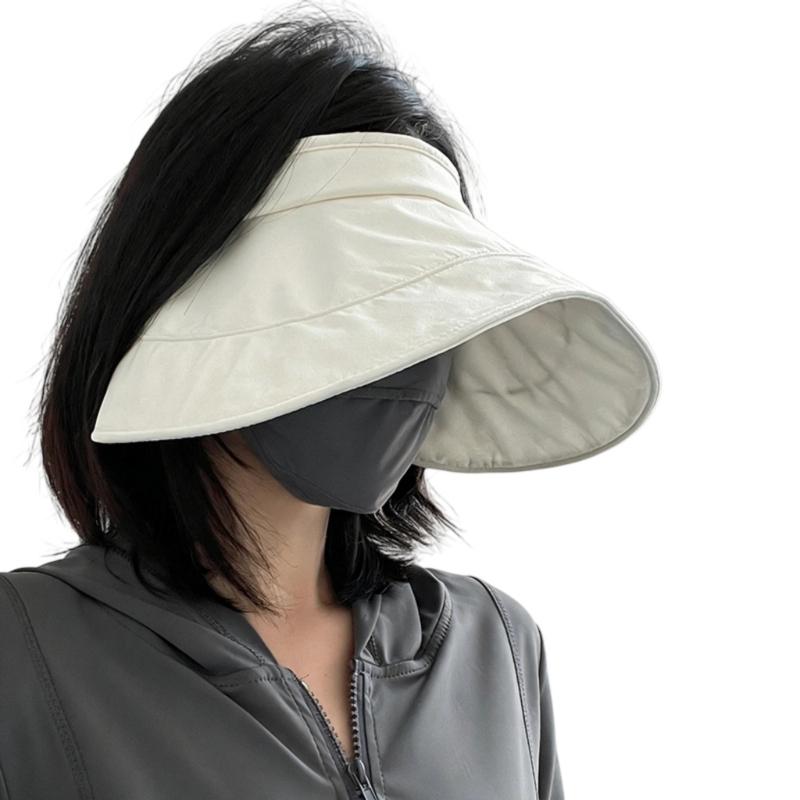 

Adjustable Breathable Sun Headwear Sun Blocking Summer Hat Unisex Casual