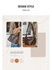 Meilade 2025 Autumn/Winter Retro Korean Tote Bag - Large Capacity, Versatile Crossbody Women's Handbag