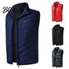 Men Winter USB Vest Thermal Constant Temperature Safe Intelligent Waistcoat