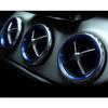 Car Front Air Vent Outlet Ring Cover 5pcs For Mercedes Benz A Class GLA CLA 2015