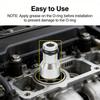 8Pcs 551371 Fuel Injector to LS Truck Injector Fuel Injector Gaskets Saving Time For Easy Maintenance
