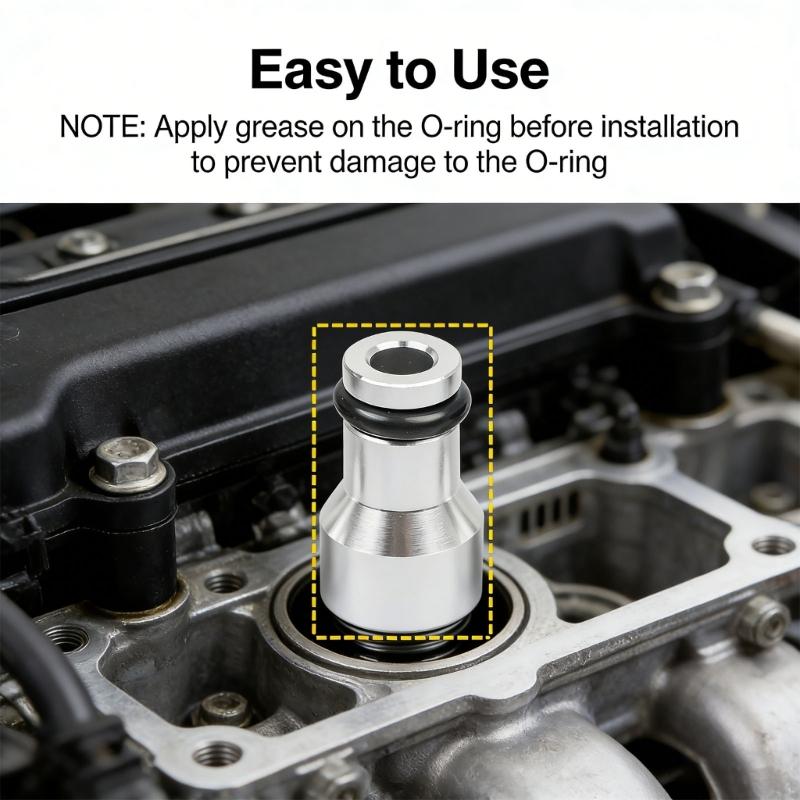 8Pcs 551371 Fuel Injector to LS Truck Injector Fuel Injector Gaskets Saving Time For Easy Maintenance