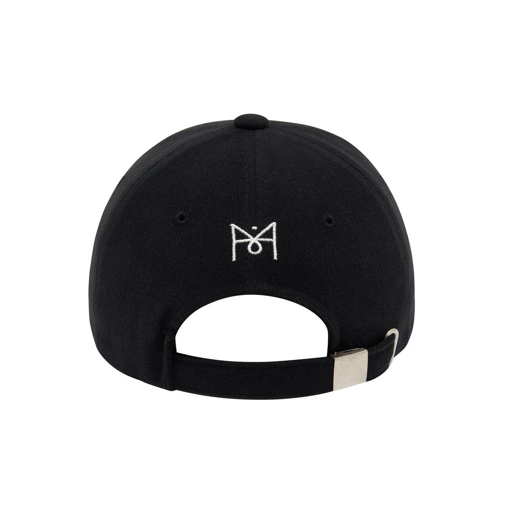 Moseu Solid Logo Ball Cap_Black