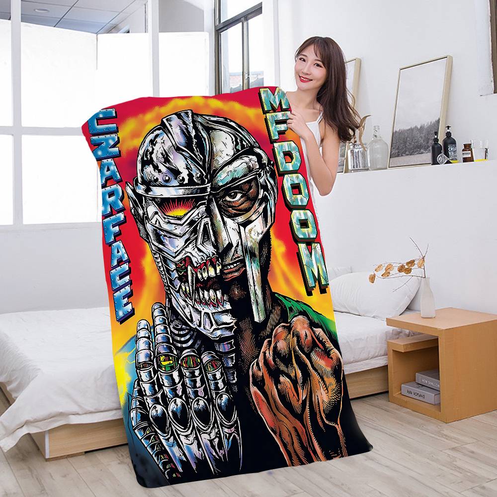 MF D-Doom Madlib Bath Towel Microfiber Soft Water Absorbing Breathable For Girl Kids Decorative Cartoon Beach Towel