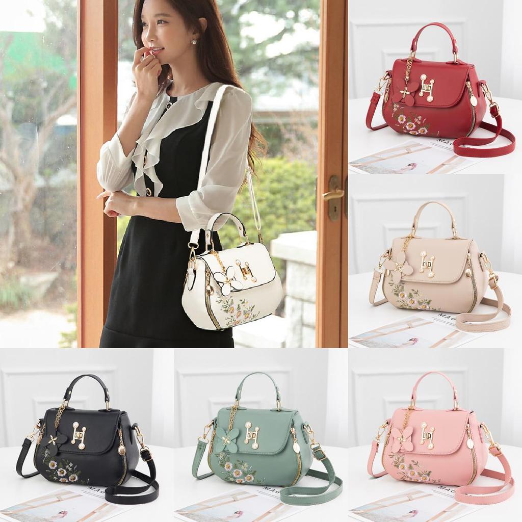 Material Pu Shoulder Bag Crossbody Underarm Bag Large Capacity Women Handbag