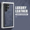 Sheepskin Magnetic Case For Samsung S26 S25 S24 Ultra S22 Plus S21 FE Cases For Samsung S23 Ultra Note 20 10 Leather Phone Cover