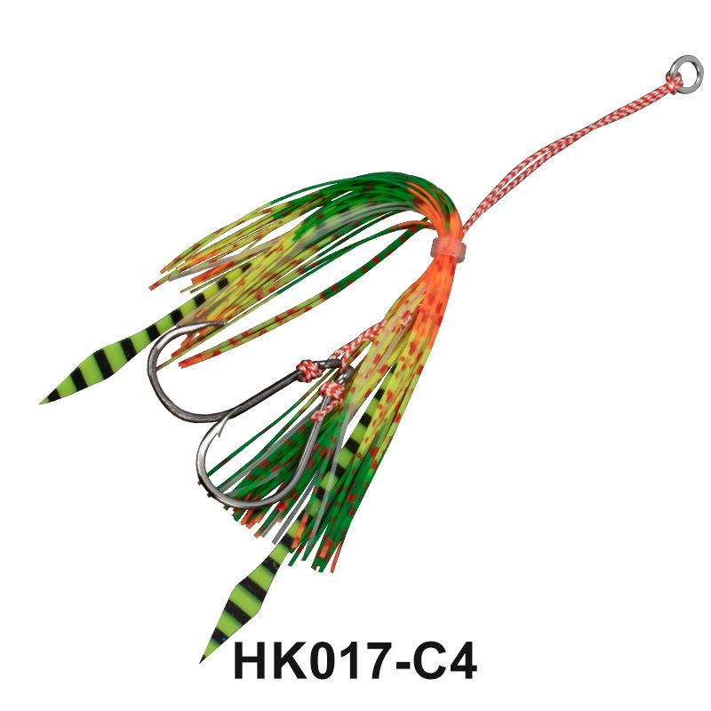 High Carbon Steel UV Luminous Barbed Hooks Super Strong Fly Fishing Sea Lure Bass Carp River Lake Ocean Stream Bottom
