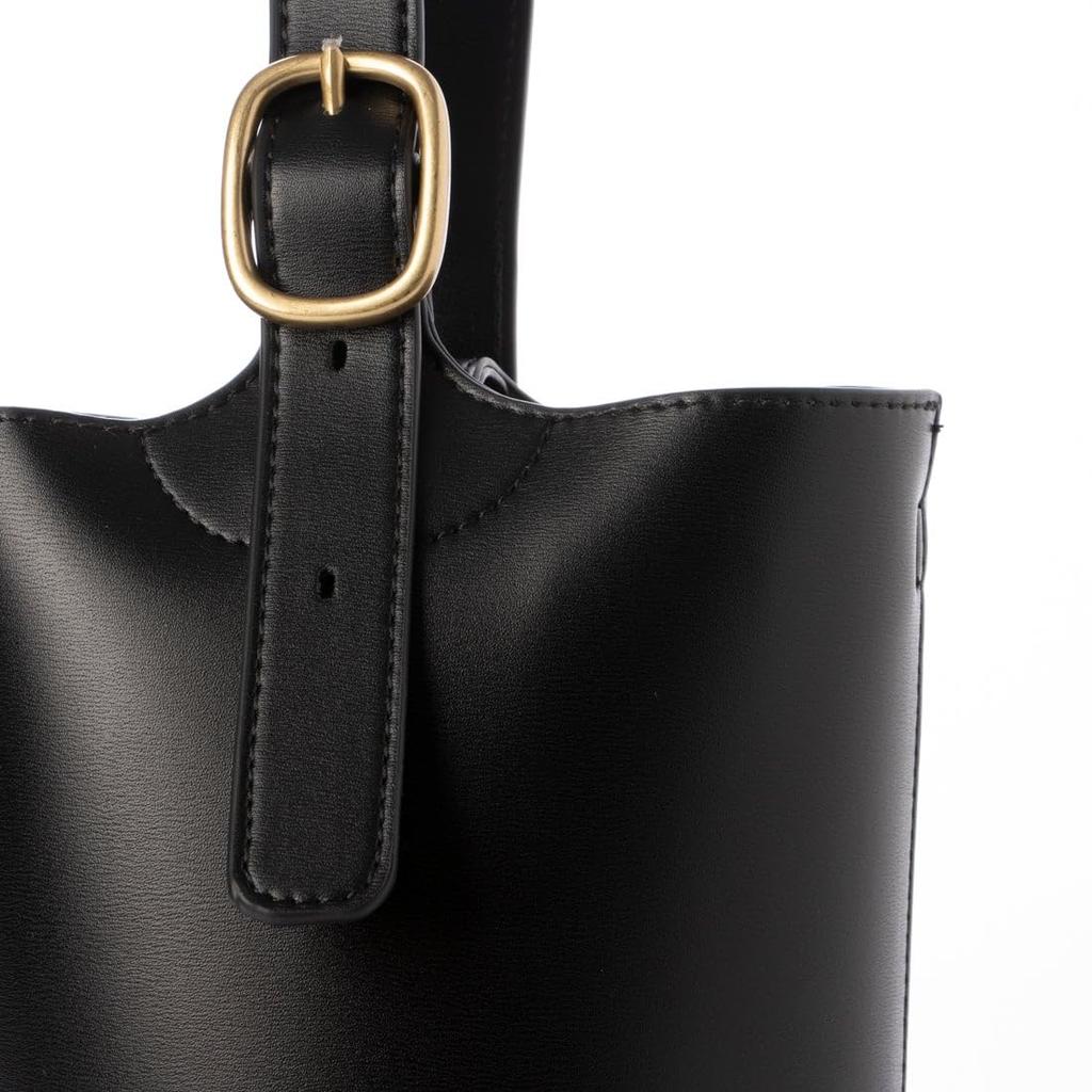 [Kashkash] Buckle one-handle 2-way shoulder bag