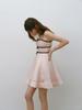 Sinseuden Triple Ribbon Mini Dress