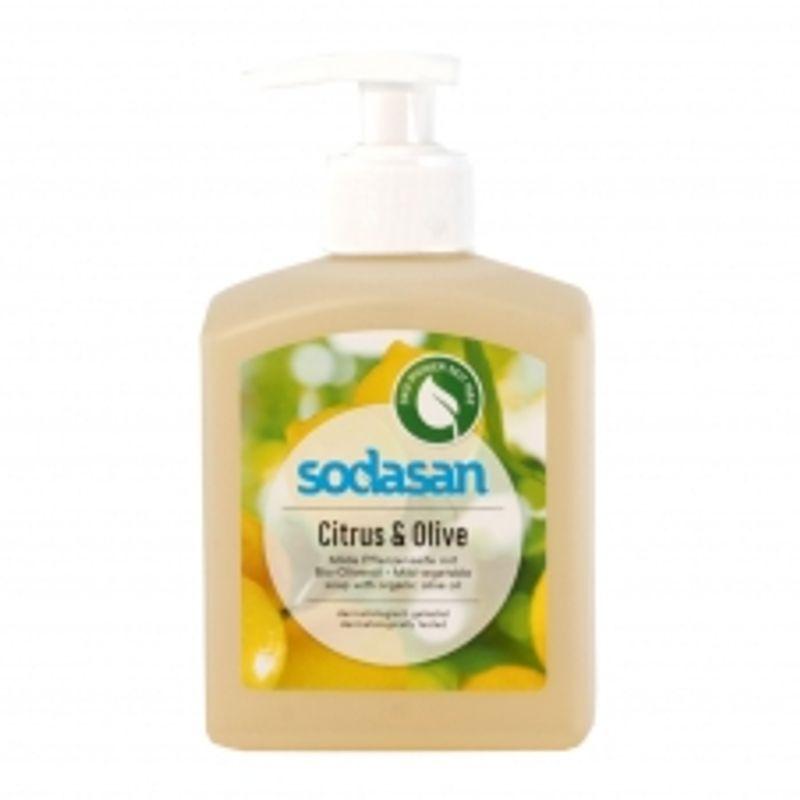Sodasan Цитрус и Олива Жидкое мыло 300мл