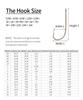 High Carbon Steel Fishing Hook 500pcs/bag Long Shank Fish Hook With 2 Barbed Bait Hook with Hole