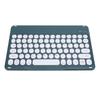 10 Inch Wireless Keyboard Ergonomic Round Keycaps Bluetooth Keyboard for Desktop Computer Laptop