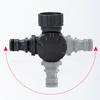 High Strength ABS Faucet Adapter 360 Rotating Flexible Water Tap Connector For Garden Outdoor Irrigation Various Faucets