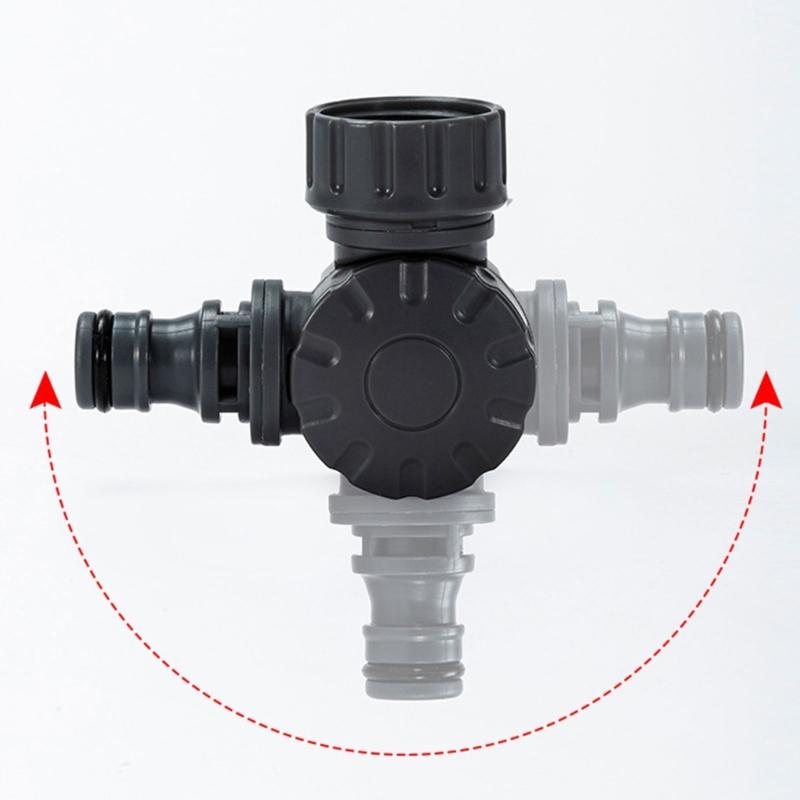 High Strength ABS Faucet Adapter 360 Rotating Flexible Water Tap Connector For Garden Outdoor Irrigation Various Faucets