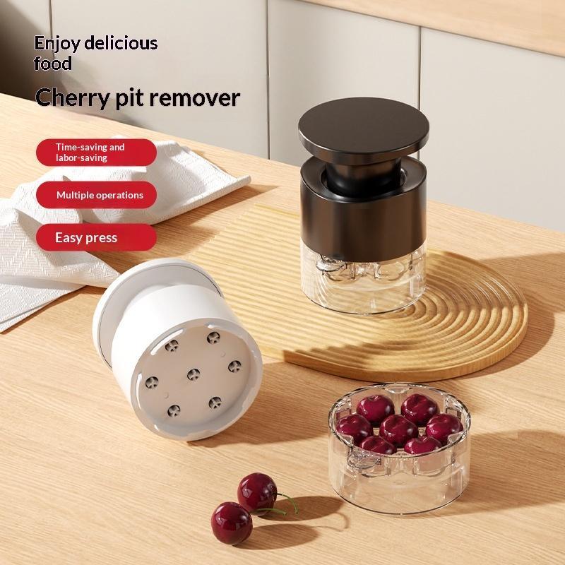 Food Grade Abs Cherry Seeder Pitter With Non Slip Handle Quick Pit Removal Squeeze Tool For Home Kitchen Fruit Salad Tool