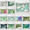 Tropische Pflanzen Heimdeko 30*50 Umarmungskissenbezug Modern Bohemian Sofa Wohnzimmer Auto Kissenbezug Pflanzenblatt Kissenbezug