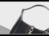2024 High-End Women's Black Textured Shoulder Bag - Versatile White Fashion Messenger Bag