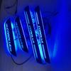 Set of 4 LED Illuminated Phantom Color Sill Strips for New Corolla