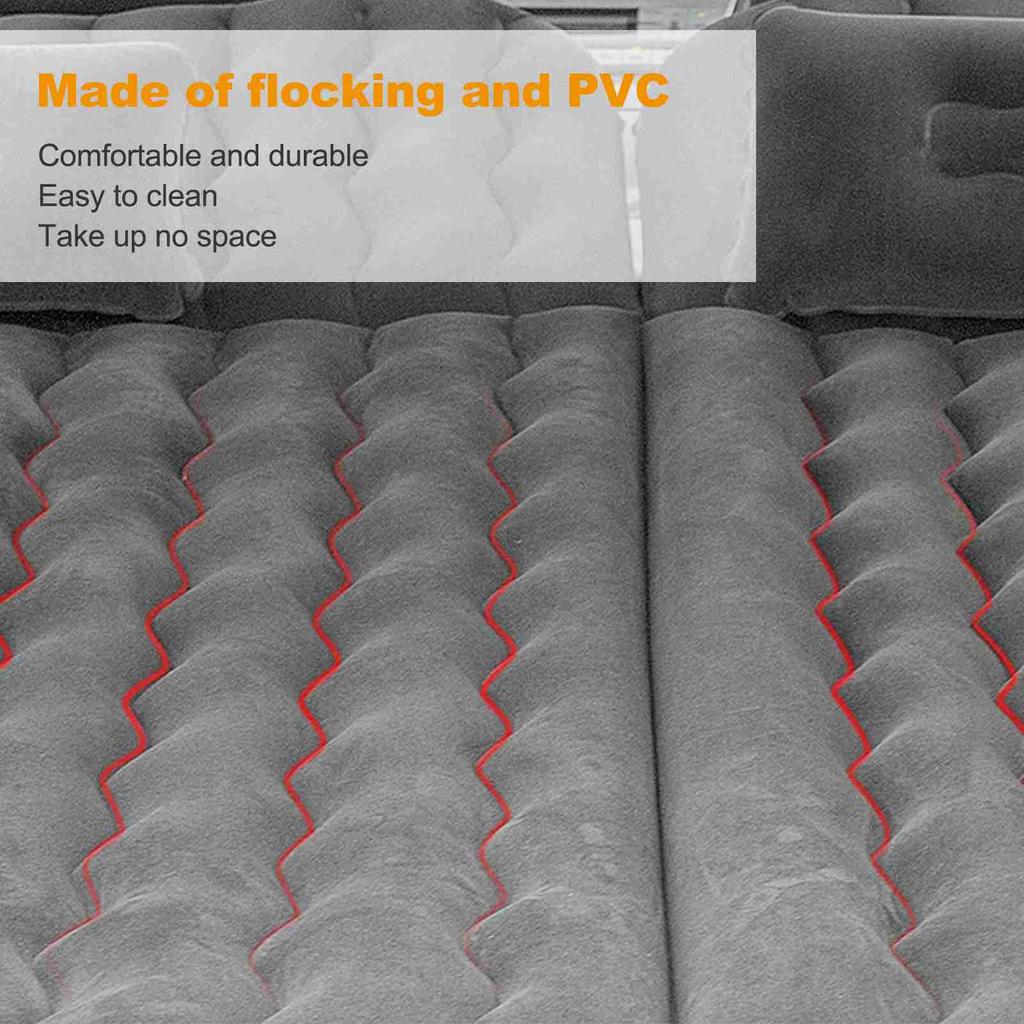 Car Air Bed SUV Air Mattress Car Air Mattress Vehicle Inflatable Thickened Travel Bed Sleeping Pad Camping Accessory Camping Bed