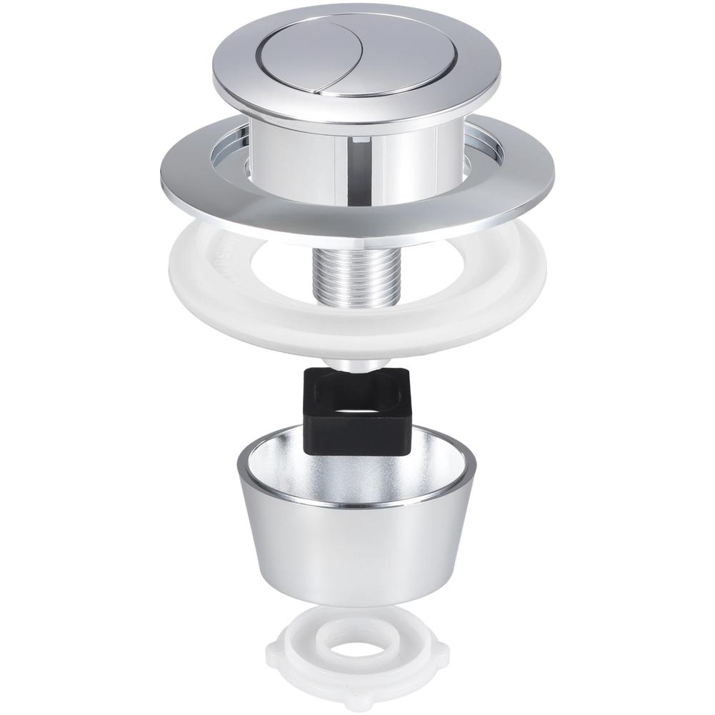 Dual Flush Push Button For Toilet Cistern 20mm 40mm 50mm 60mm Aperture For Fluidmaster PRO550UK Skylo SKY005 Valve