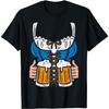 Dirndl Kostüm Deutsches Bayerisches Oktoberfest Festival Damen T-Shirt